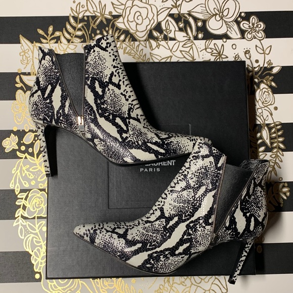 💕 Saint Laurent Half Calf Boots 💕 - Picture 2 of 9